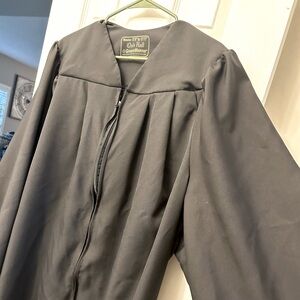 Oak Hall Greenweaver graduation gown
